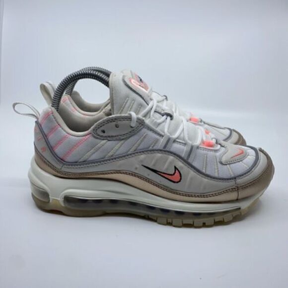 Nike Air Max 98 Rose Gold Women’s Size 7 Athletic Running Shoes CI9907-100 - Picture 5 of 10